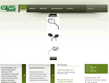 Tablet Screenshot of gvssport.com.br